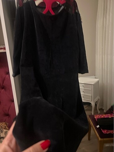 Kadife elbise - Görsel 19