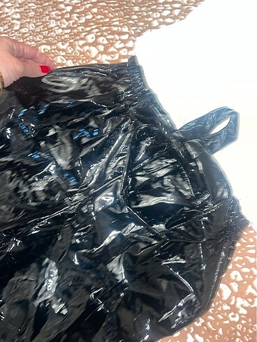 Deri rugan pantolon - Görsel 13