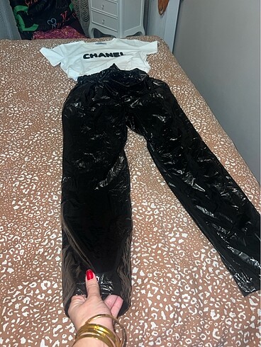 Deri rugan pantolon - Görsel 11