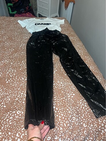 Deri rugan pantolon - Görsel 12