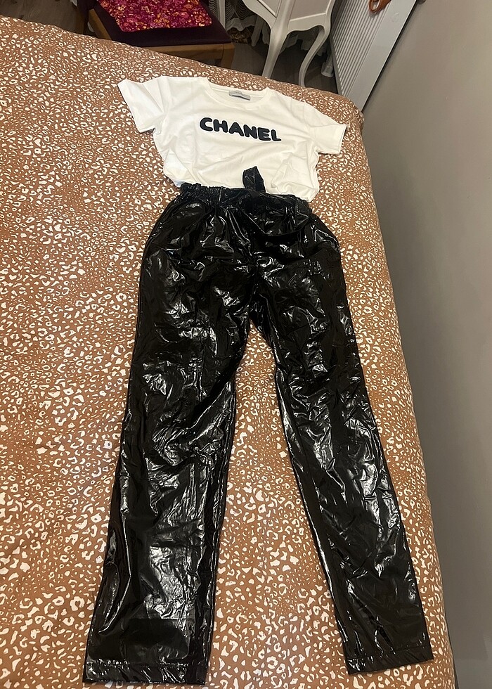 Deri rugan pantolon - Görsel 3