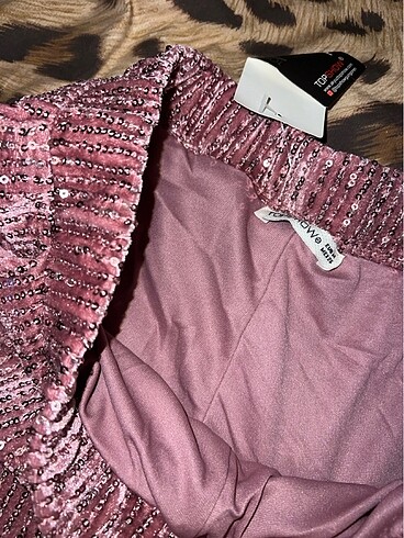 Payet dökümlü pantolon - Görsel 13