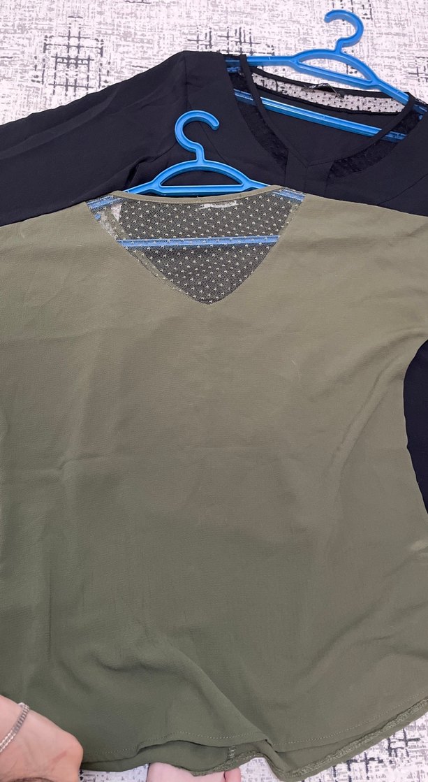 2 tane bluz yeşili 1 kere giyildi sadece - Görsel 3