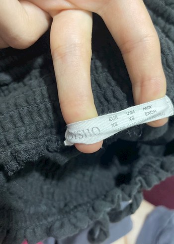 xs Beden siyah Renk Antrasit pantolon kumaşı harika