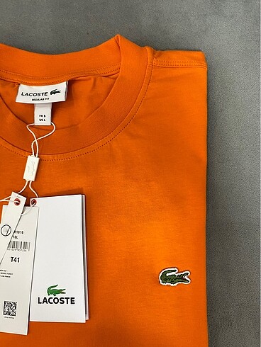 Lacoste Basic tshirt Turuncu