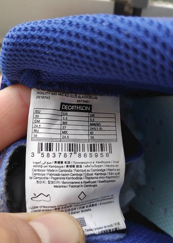 Kipsta Agility 500 Krampon - Görsel 8