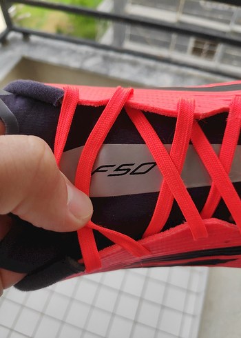 44 Beden kırmızı Renk Adidas F50 Halısaha