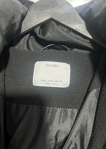 Bershka beyaz mont - Görsel 2