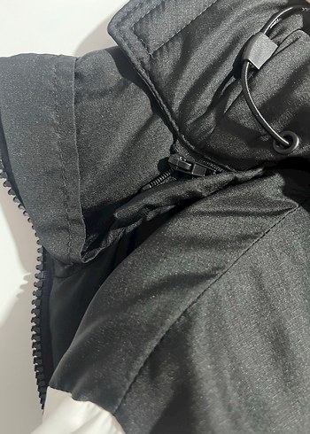 Bershka beyaz mont - Görsel 7