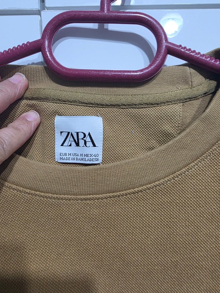 Erkek Kahverengi Üç Renkli Sweatshirt - Görsel 3