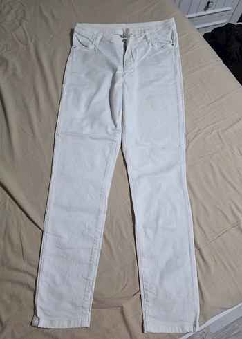 Penti Skinny model Beyaz renk pantolon