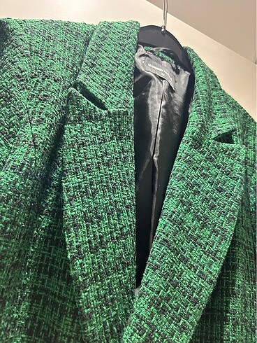 42 Beden yeşil Renk Blazer ceket