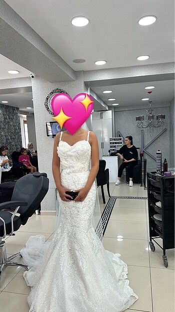 Balık model gelinlik - Görsel 2