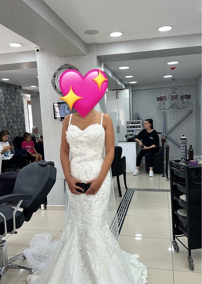 Balık model gelinlik - Görsel 2