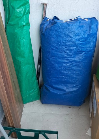 çadır hiç kullanılmadı 3+1 artı balkon