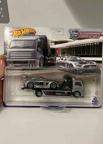 Gri Hot Wheels Yarış Kamyoneti ve Araba Seti