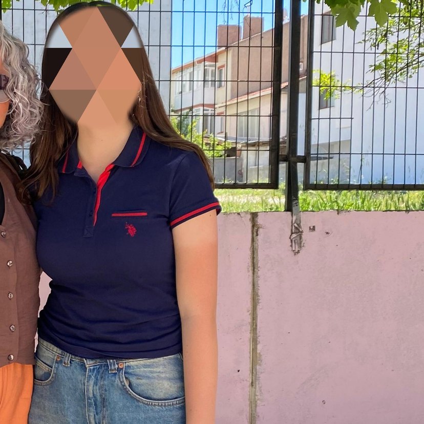 Lacivert Polo Yaka Tişört - Görsel 2