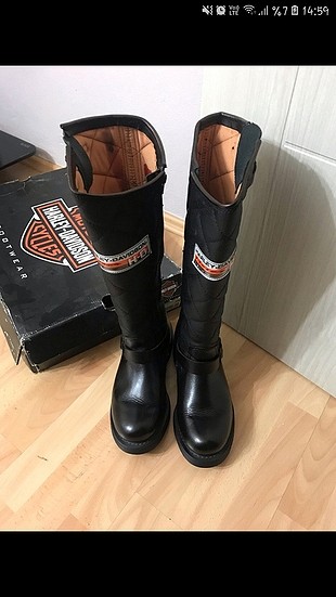 orjinal harley davidson deri çizme 39 numara