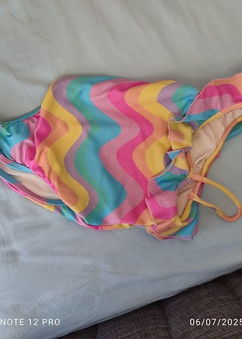 LC Waikiki LCW ECO Tek Omuzlu Kız Bebek Mayo