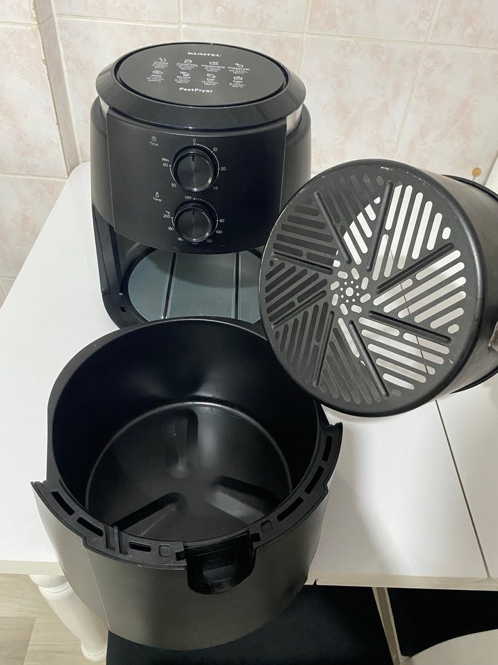 Air Fryer XL Siyah Elektrikli Hava Fritözü - Görsel 3