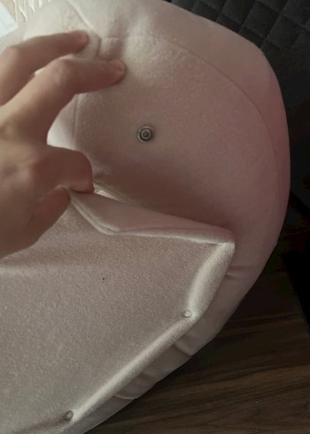 Krem bebek oturma desteği/bebe yatmaz - Görsel 3