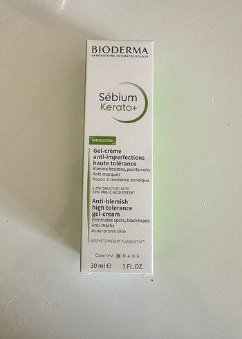  Beden Bioderma Sébium Kerato+ Jel Krem 30 ml