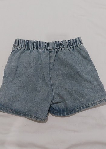 Düğmeli Gri Denim Kız Eteği - Görsel 2