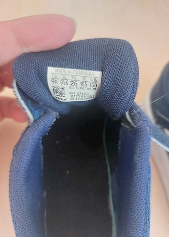 Erkek Çocuk Lacivert Adidas Spor Ayakkabı 26 numara - Görsel 5