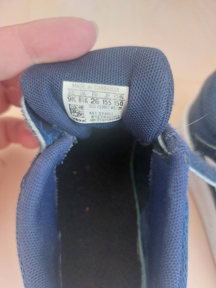 Erkek Çocuk Lacivert Adidas Spor Ayakkabı 26 numara - Görsel 5