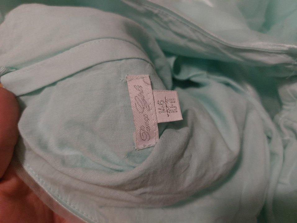 Mint Yeşili Kız Çocuk Fırfırlı Elbise - Görsel 3