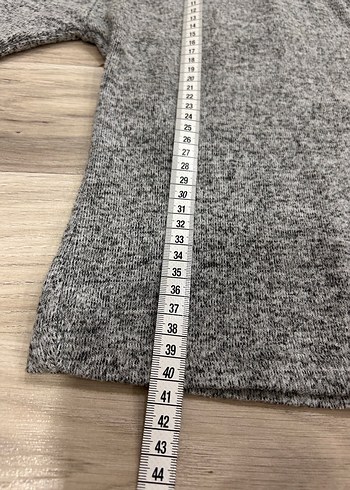 Melanj Balıkçı Yaka Bluz - Slim Fit - Görsel 3