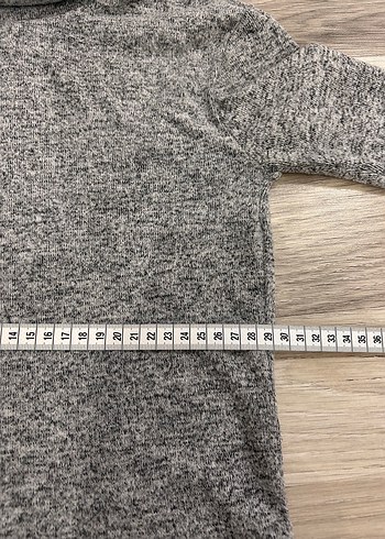 Melanj Balıkçı Yaka Bluz - Slim Fit - Görsel 2