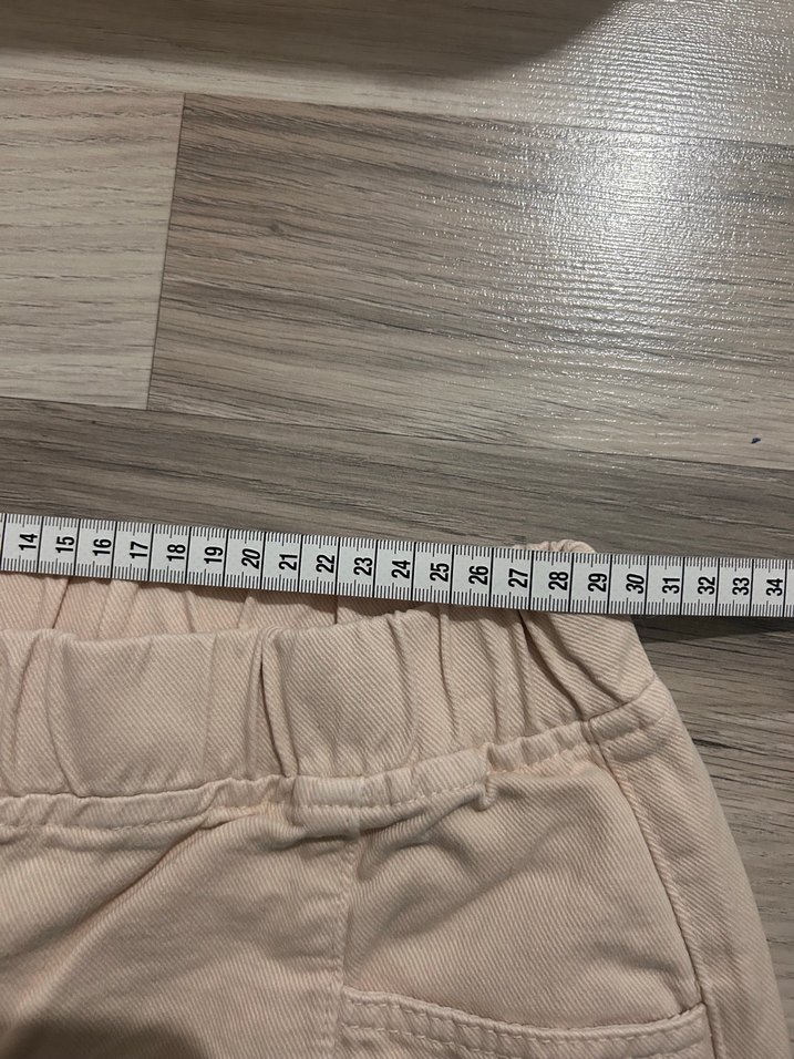 Bej Lastikli Bel Pantolon - Görsel 3