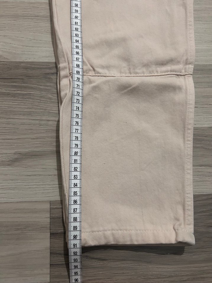 Bej Lastikli Bel Pantolon - Görsel 4