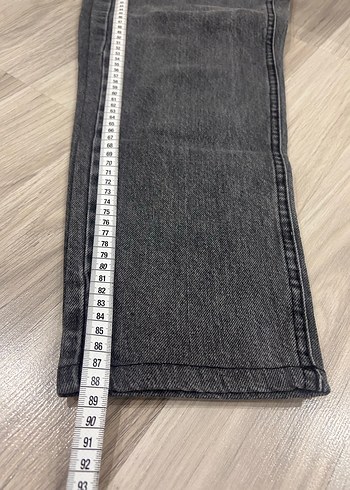 Gri Denim Kadın Normal Kesim Jean - Görsel 2