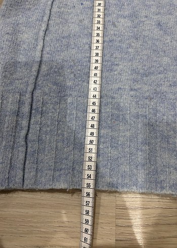 Bebek Mavisi Boğazlı Kazak - Görsel 3