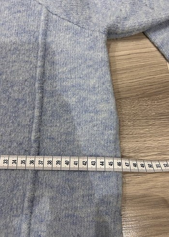 Bebek Mavisi Boğazlı Kazak - Görsel 4