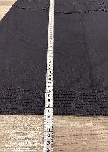 Koyu Gri Düğmeli Kadın Elbise - Görsel 4