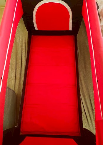 Kırmızı Oyun Parkı Beşiği - Görsel 2