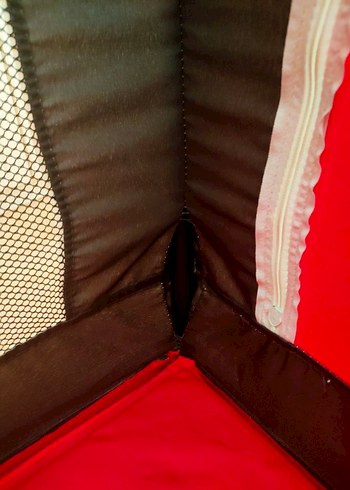 Kırmızı Oyun Parkı Beşiği - Görsel 5