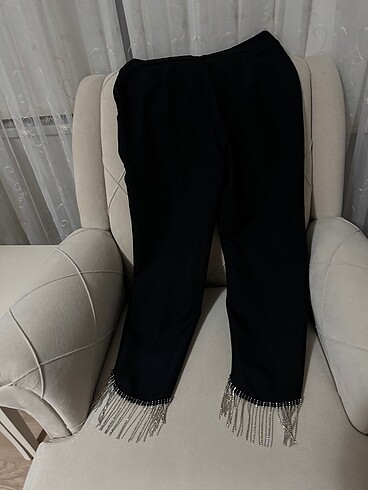 40 Beden Milla taşlı pantolon