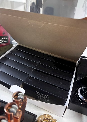  CLIPPER Metal Renkli Çakmak Seti