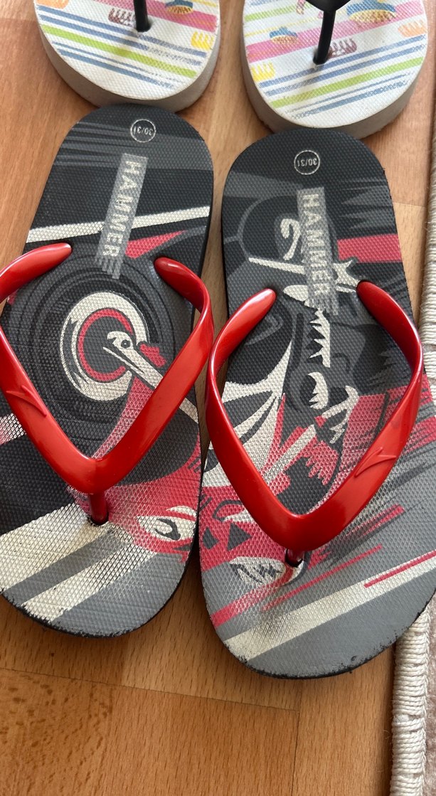 Renkli Elastik Bantlı Erkek Terlikler 2 çiftin fiyatı - Görsel 3