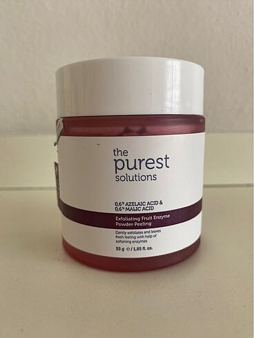 The Purest Solutions Peeling