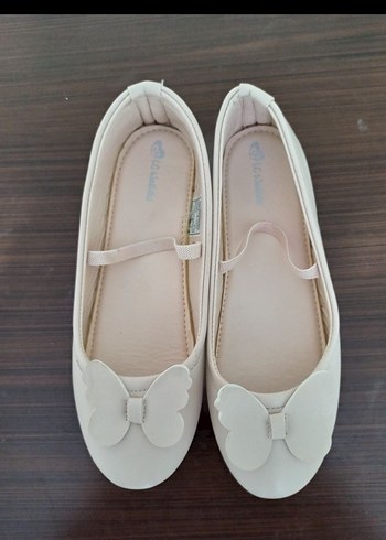 Lila Kelebek Detaylı Kız Babet - Görsel 2