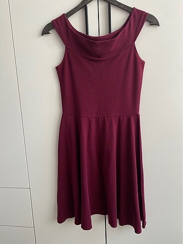 Mudo collection marka bordo elbise