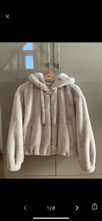 Bershka peluş ceket