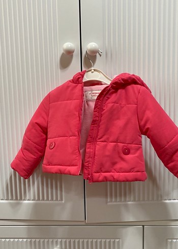 Kız Bebek Pembe Nakışlı Fermuarlı Tulumu - Görsel 4