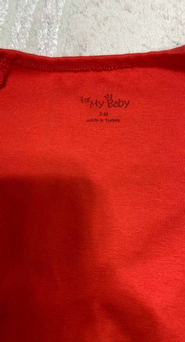 Kırmızı Bebek Uyku Tulumu - Görsel 2