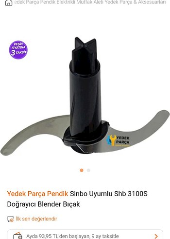 Sinbo ve Arzuma uyumlu Blendir Parcalari - Görsel 6